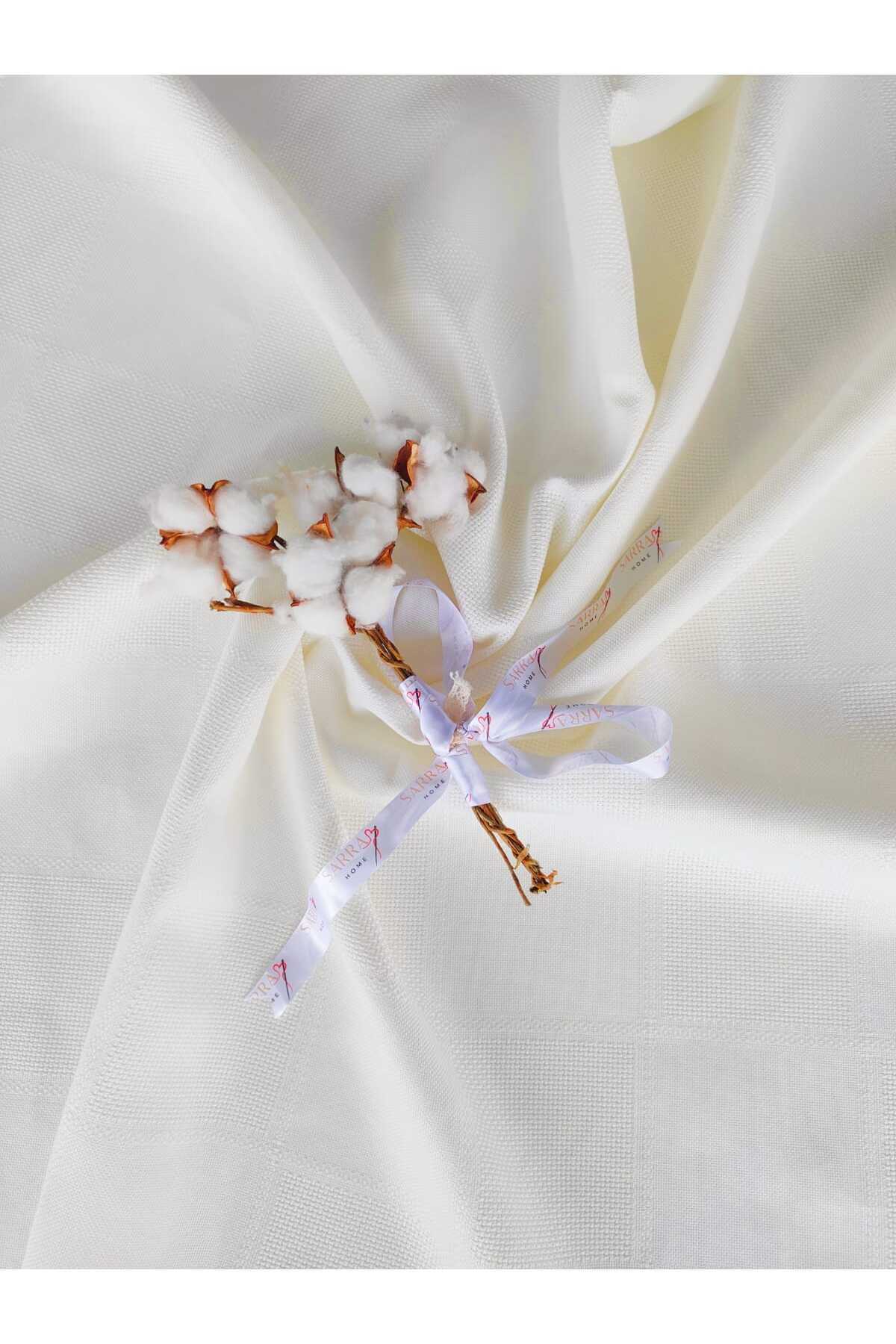 sarra 110X115 cm HEREKE BEBEK BATTANİYE - KREM fotoğrafı 3 (önizleme)