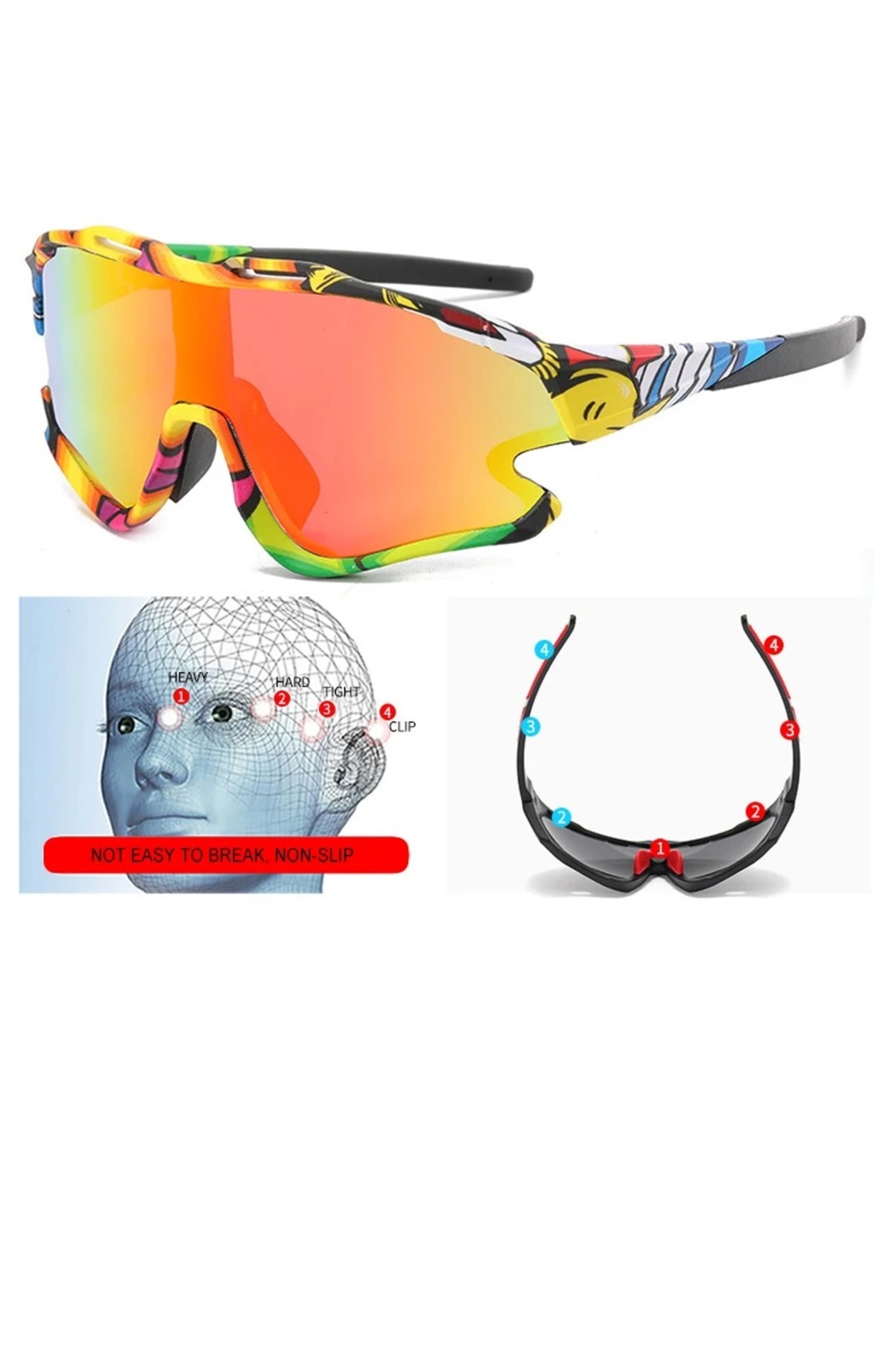 Bisiklet & Koşu Performans Gözlüğü