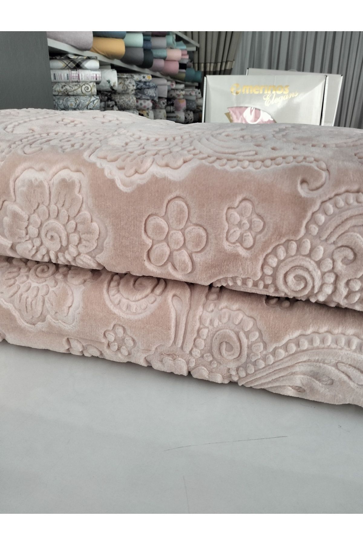MERİNOS ELEGANS ÇİFT KİŞİLİK EMBOS VİZON BATTANİYE