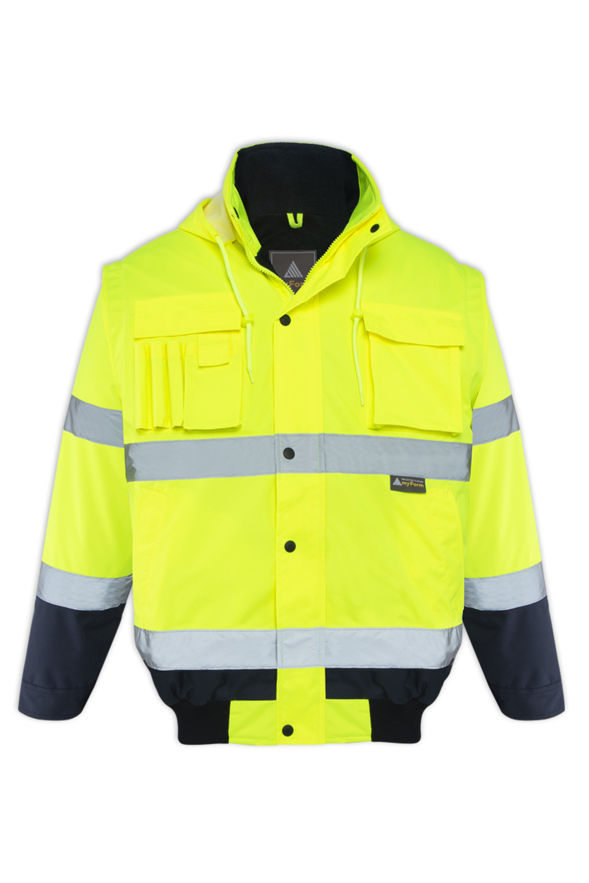 MyForm OLYMPUS MULTI HI-VIS TWO-TONE 2 IN 1 BOMBER JACKET