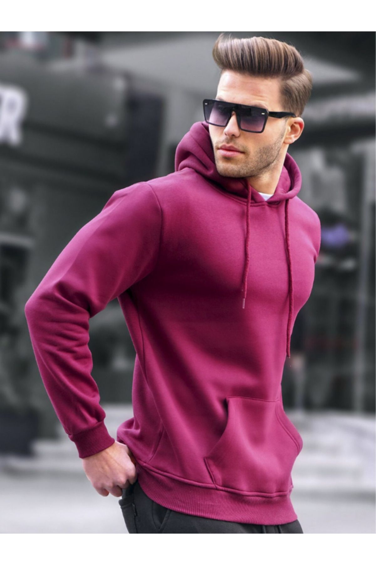 Pink clearance burgundy sweatshirt