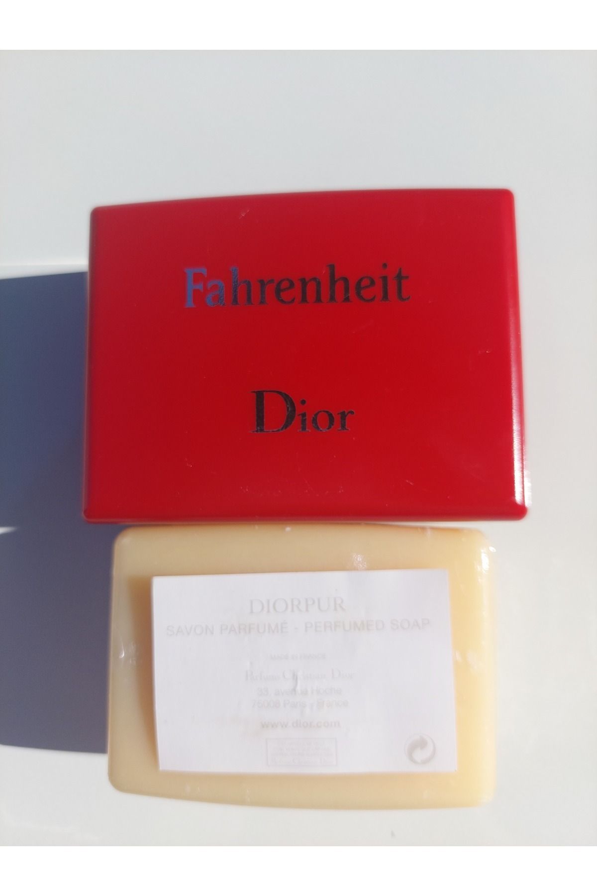 CD SOAP-Christian Dior Fahrenheit Soap Scented Soap 150gr 7