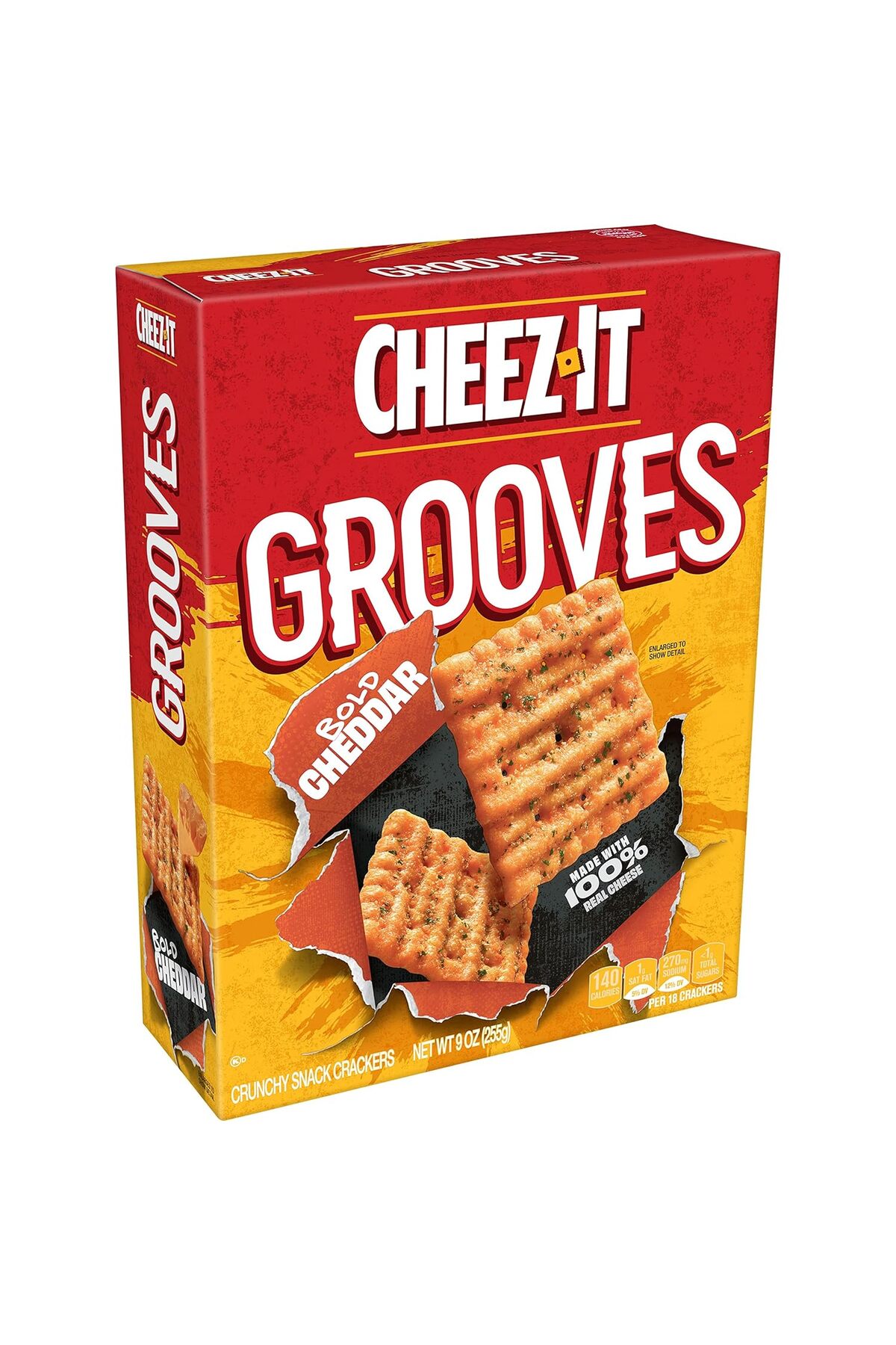 Cheezit Grooves Bold Cheddar Cheese Crackers 255g Fiyatı, Yorumları