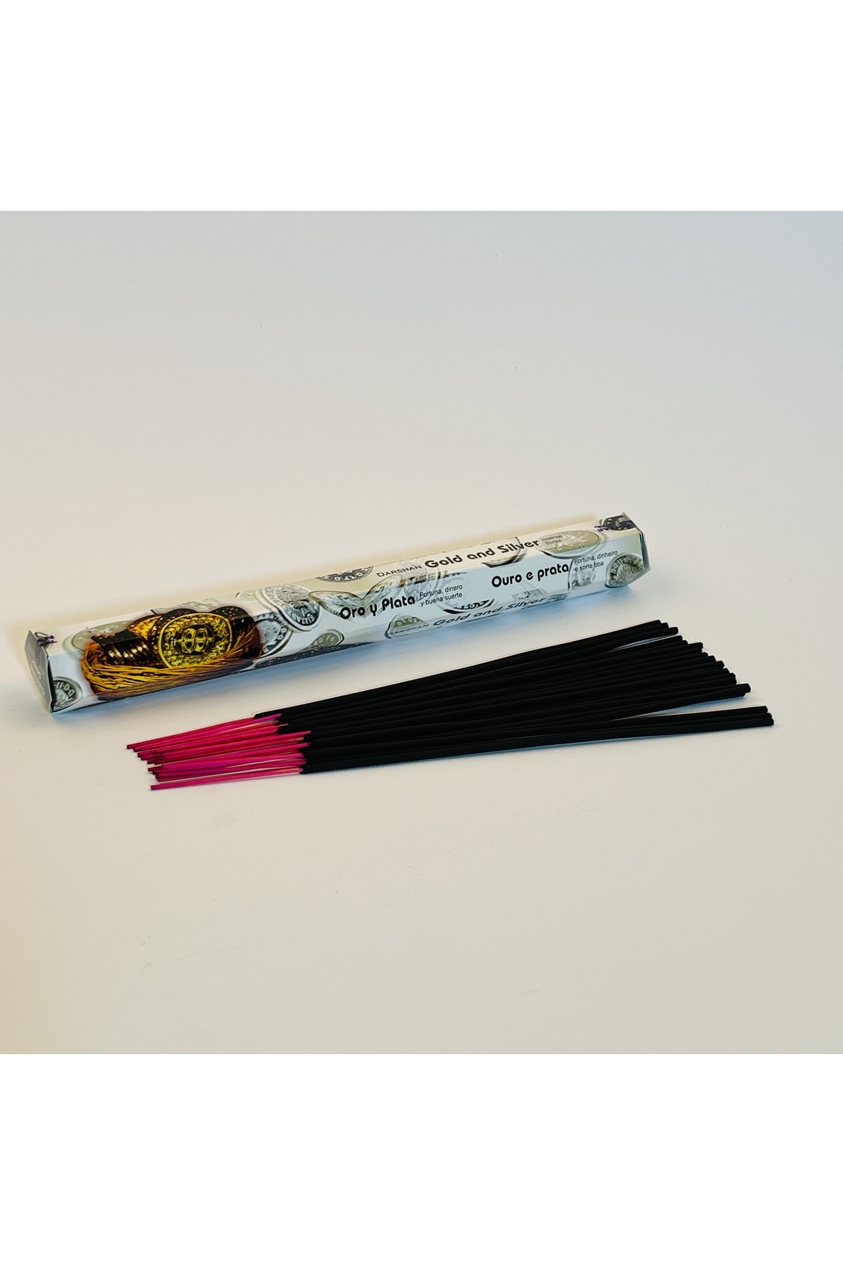 Gold and Silver Hexa 20 Pcs Stick Incense
