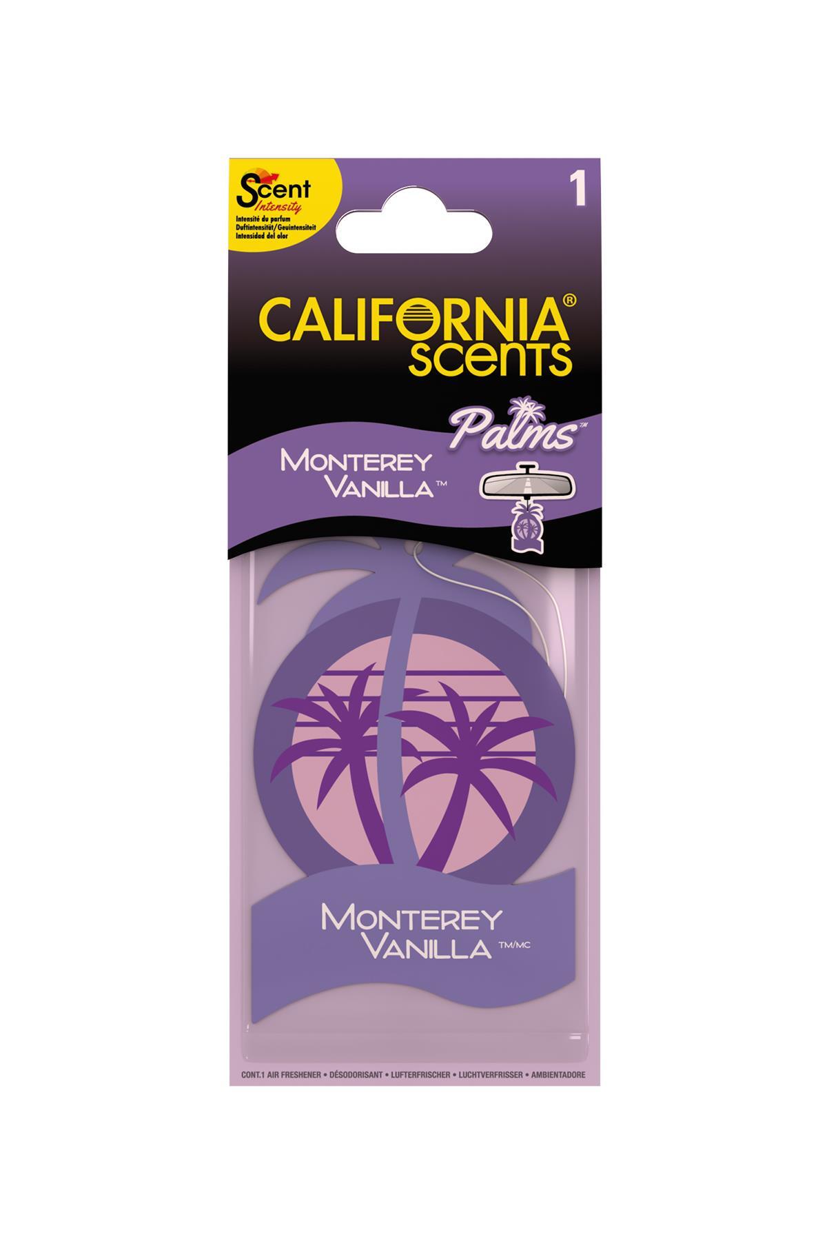 California Scents Palms Monterey Vanilla Tatlı Vanilya Parfümlü Asma