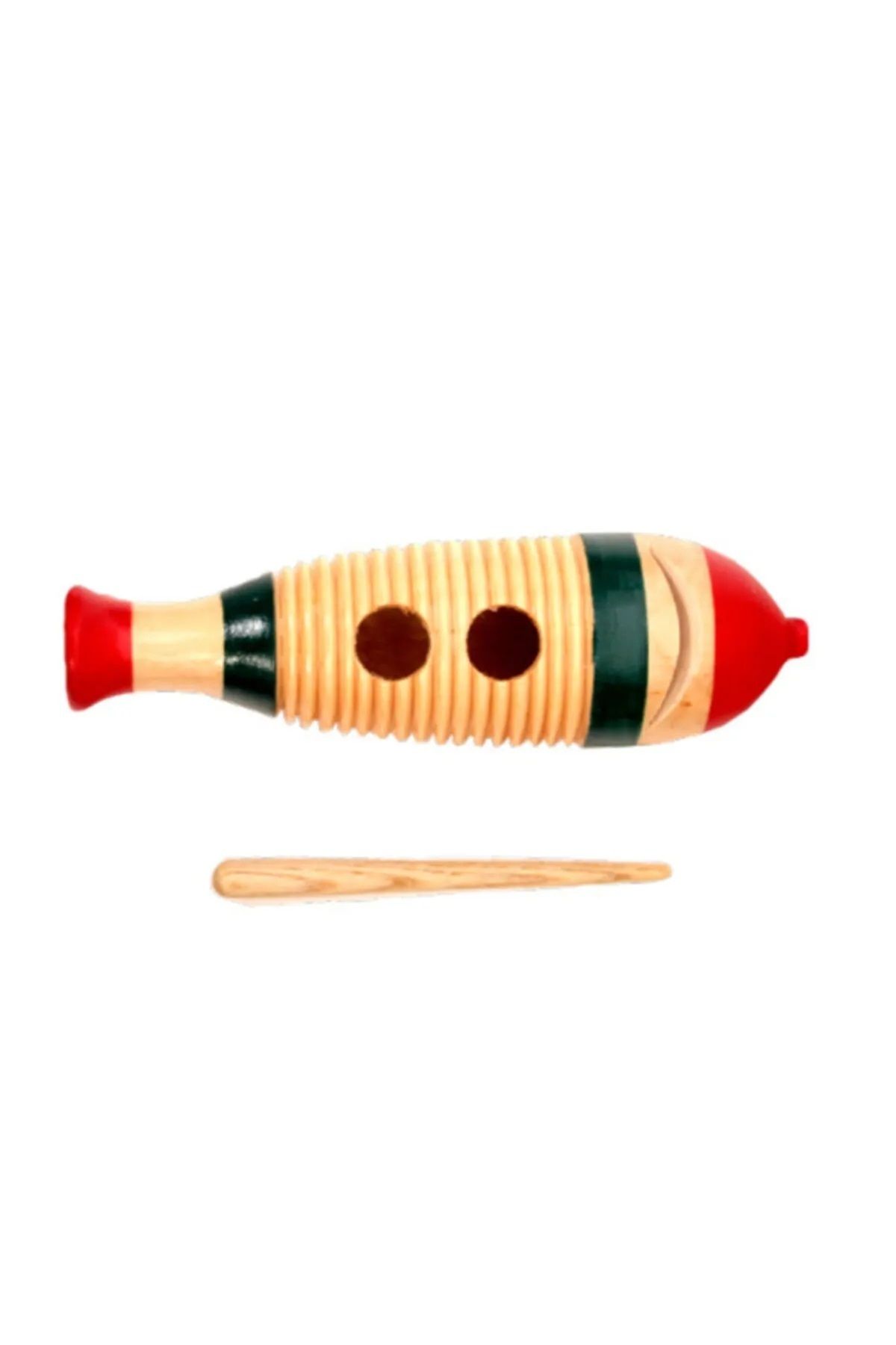 Segah M zik Wooden Fish Guiro 21 Cm Trendyol