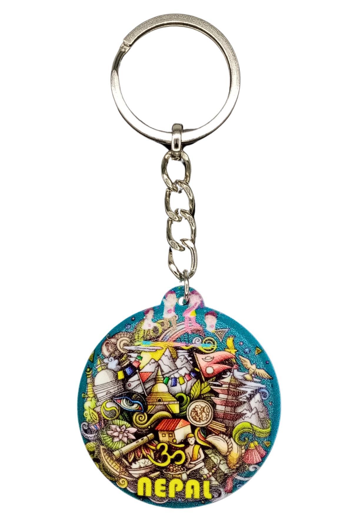 Nepal Themed Keychain Cover Opener