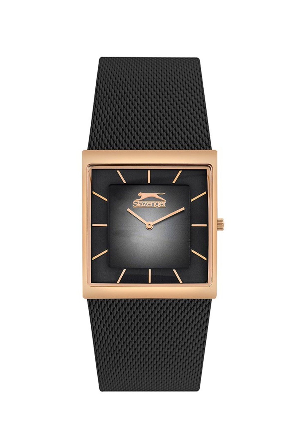 Slazenger Sl.09.2209.1.02 Quartz Mesh Black 50 Mm Men s Wristwatch