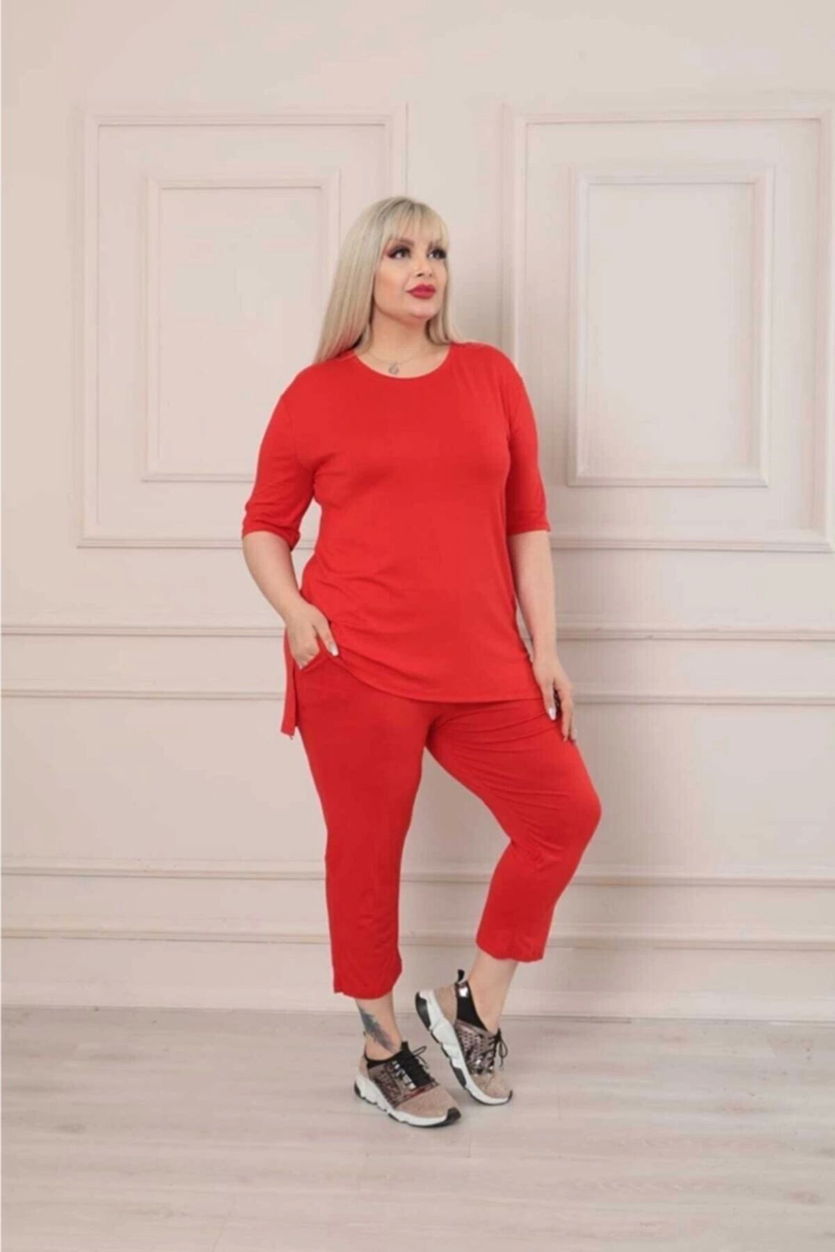 Women's summer sales capri sets