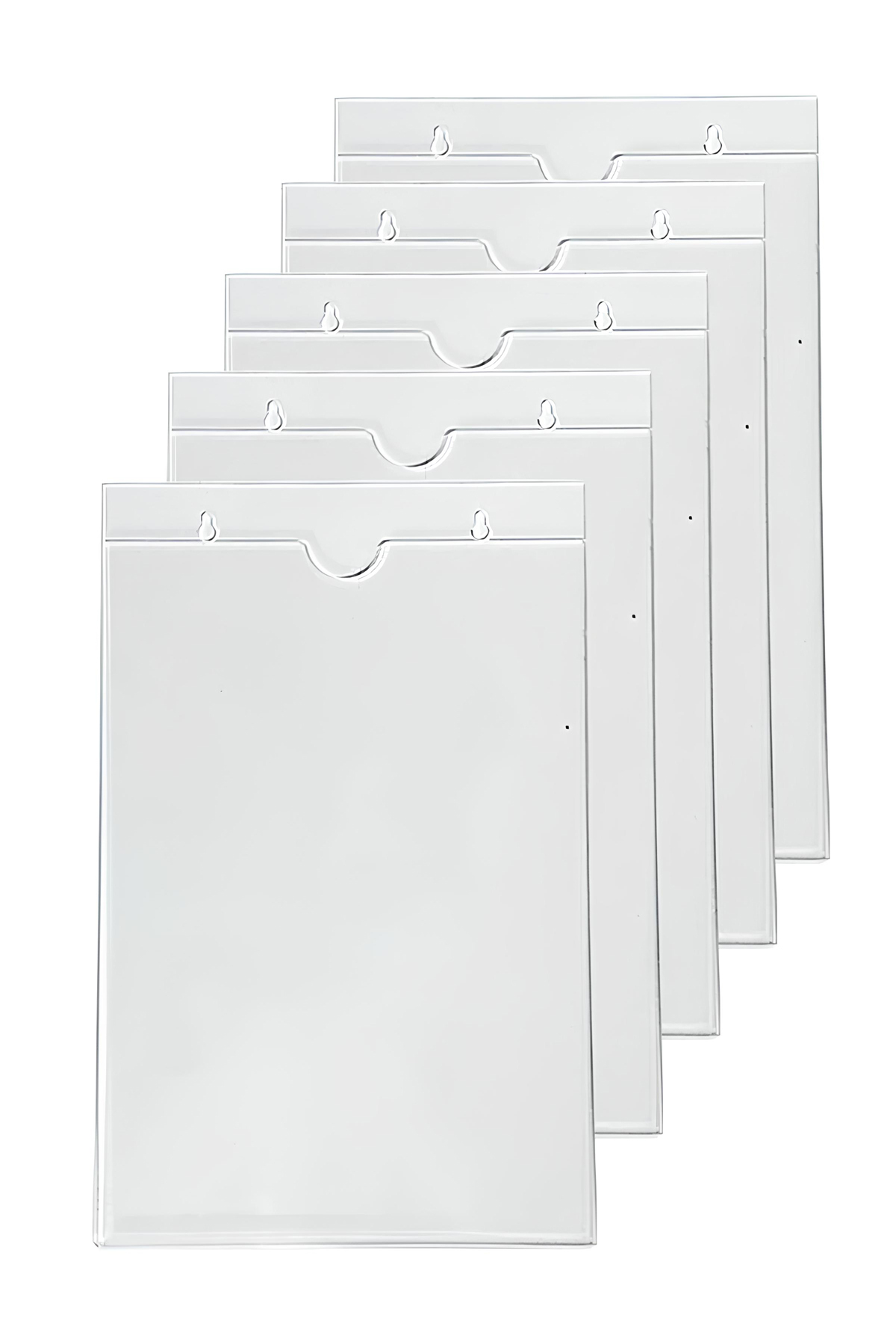 ÖzgürceSeç Duvar U Tipi Pleksi Föylük Broşürlük Fiyatlık A5 (15X21) 5 Adet