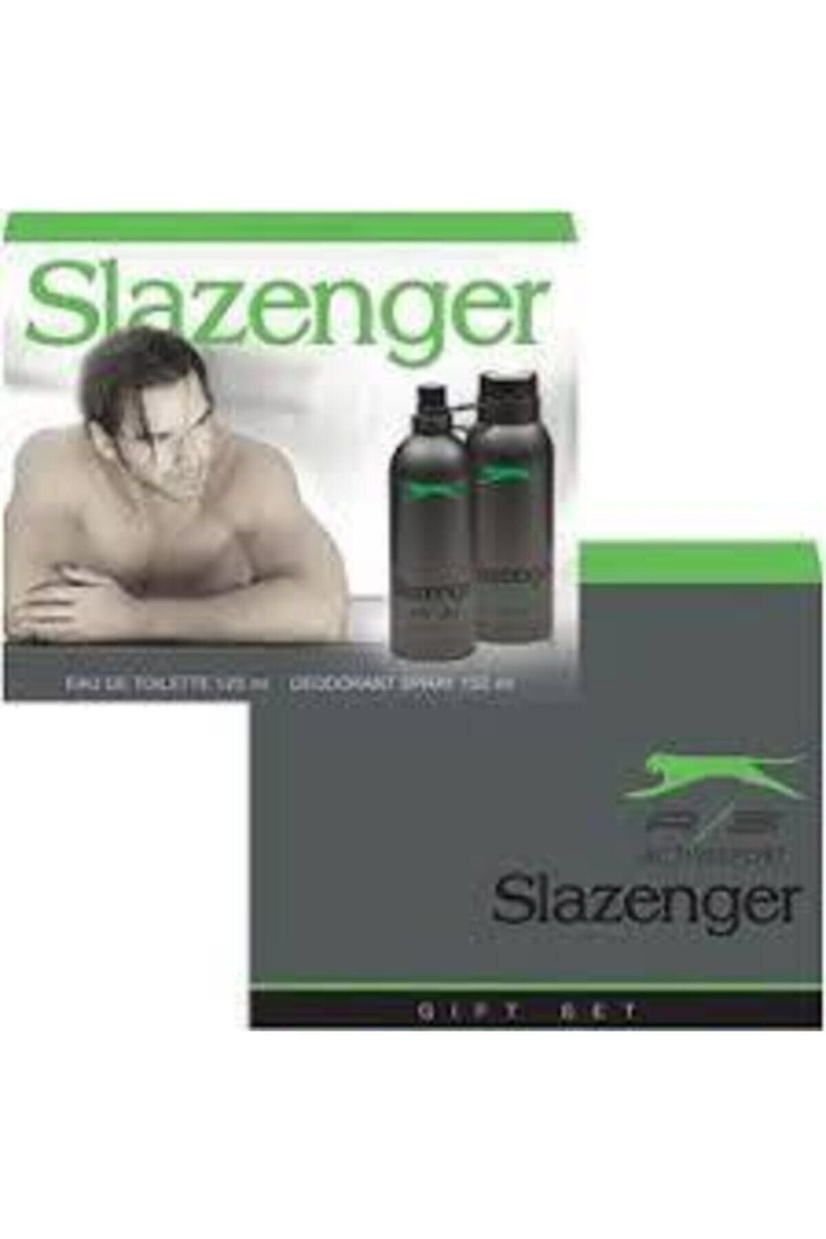 عطر مردانه Activesport EDT Green 125 ml + اسپری دئودورانت ست 150 میلی لیتری Slazenger