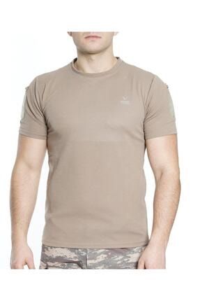 Erkek Bej Kısa Kollu T-Shirt 153.02.251.BEJ