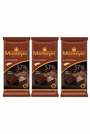 Bitter Tablet Çikolata %57 3'lü M06430X3