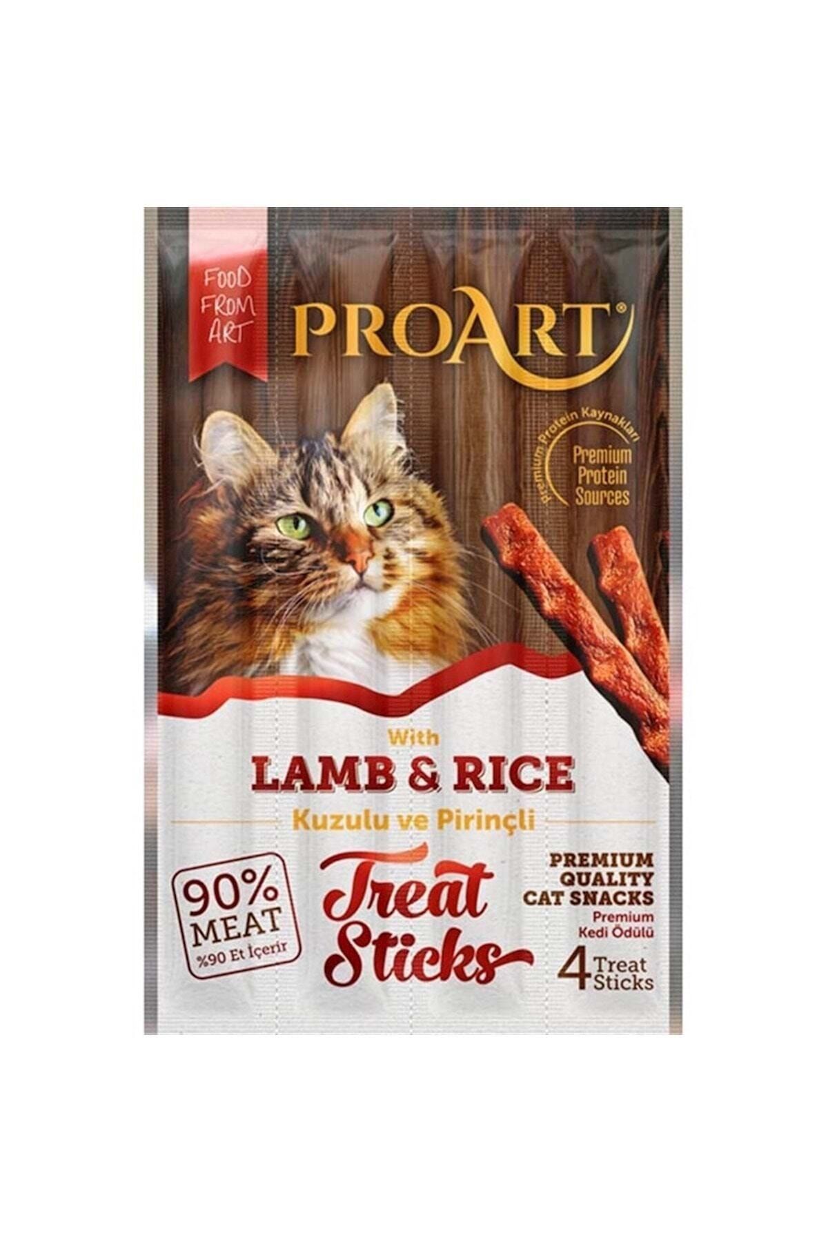 kuzu etli ve pirincli stick kedi odulu 4x5 gr