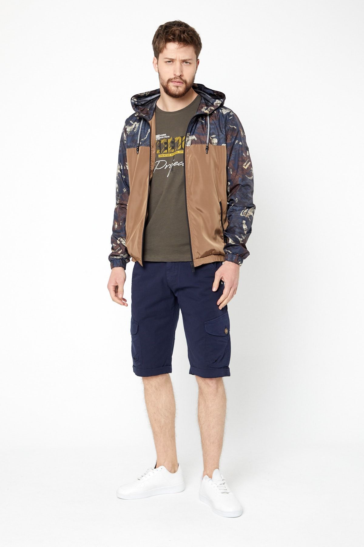 Grandwish floral outlet bomber jacket