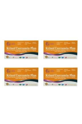 Curcumin Plus - Quercetin, C Vitamini - 30 Kapsül - 4 Kutu KCP-4