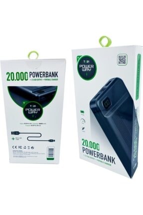codegen 20000mah 3xusb port 2 led isiktasinabilir sarj cihazi powerbank fiyati yorumlari trendyol