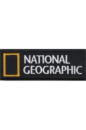 National Geographic Nakış Işleme Patch Peç 12×4,5 Cm SN0486600