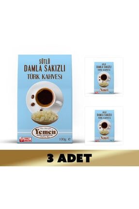 Sütlü Damla Sakızlı Türk Kahvesi 100gr. 3 Adet ARTK-012