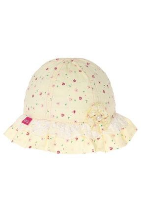 Kız Bebek Şapka 1-4 Yaş Maksi Fötr Şapka Y2120-04