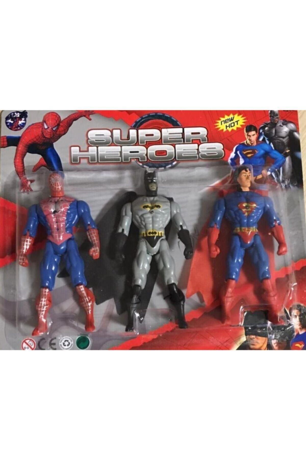 Batman and 2025 spiderman action figures