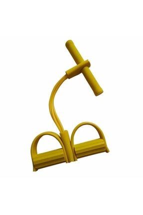 Sarı Body Trimmer Ayaklı Direnç Lastiği - Pilates Lastiği - Fizik Tedavi Lastiği . 30414