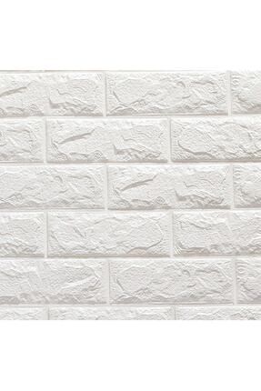 3d Tuğla Panel Kalınlığında 70x77 4 Adet Yapışkanlı Dekoratif Esnek Duvar Kaplama Paneli rdfrwpanel