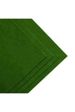 Çimen Yeşili Kalın Keçe 3 mm Kalınlığında 100x100 Cm Ölçülerinde, Hobi Keçe TK3-100100