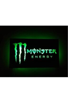 Monster Energy Ledli Ahşap Tablo MDF408