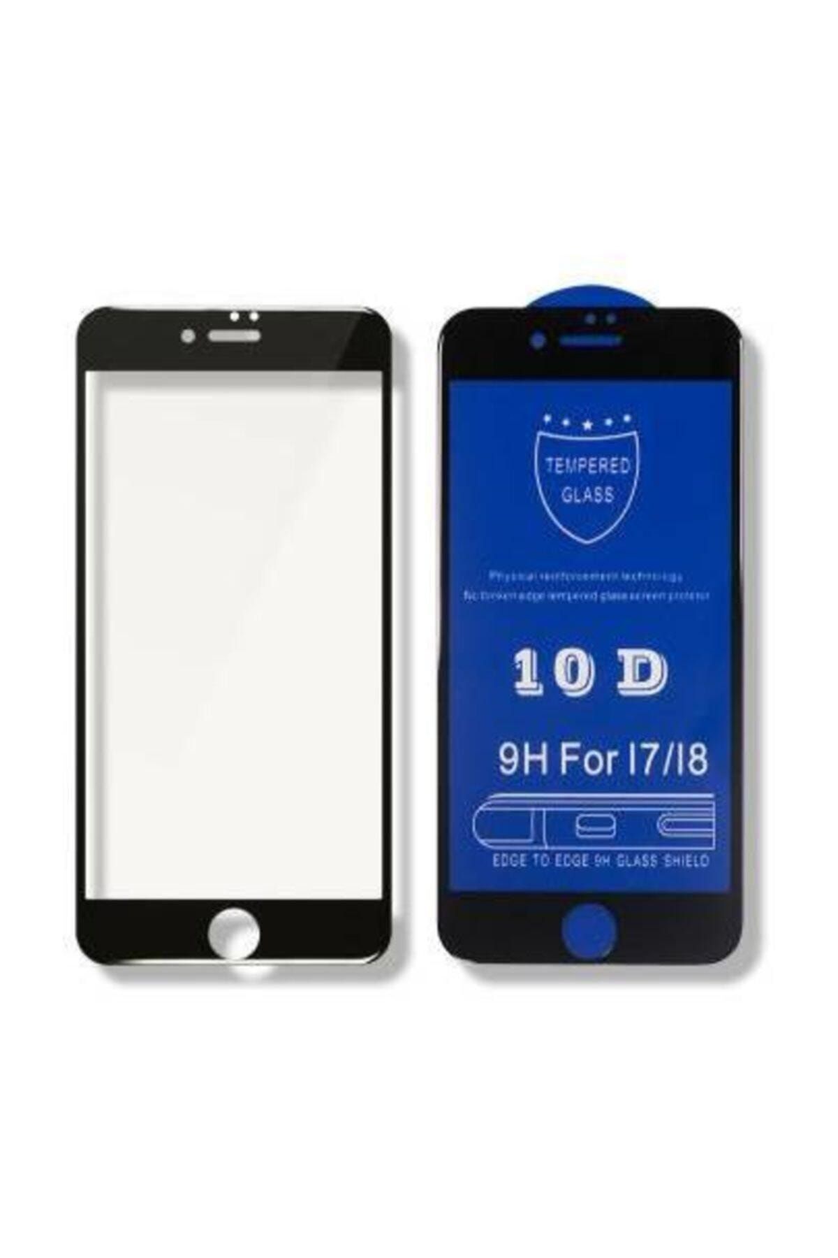 Sunix-Apple Iphone 7 Plus 8 Plus 5d 6d 9d Screen Protector Unbreakable Glass Black 2