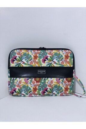 14 Inç Çiçek Desenli Macbook Laptop Notebook Tablet Kılıfı dfr225