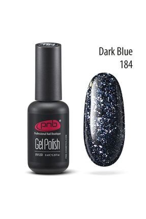 Dark Blue Kalıcı Oje 184 8 ml PNB184GelPolish