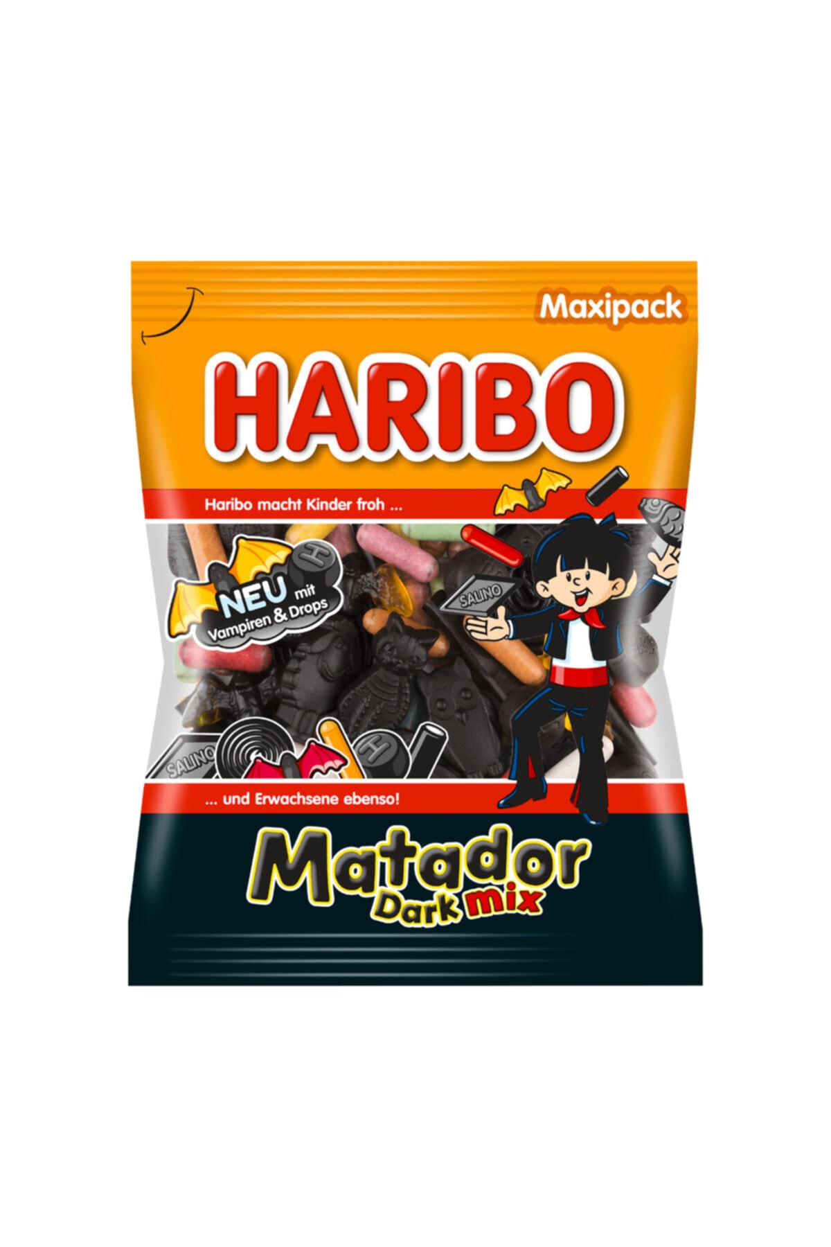 Haribo Dark Mix Licorice Meyan Kökü Aromalı Şeker 360 Gr.