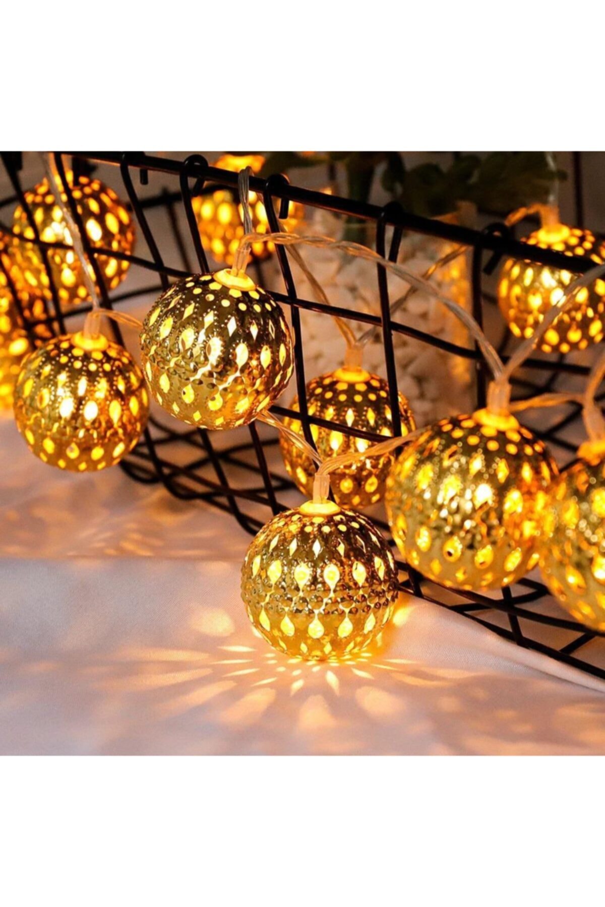 Solar Güneş Enerjili 8 Modlu 5 Metre 10 Led Dış Bahçe Aydınlatma Su Geçirmez 4