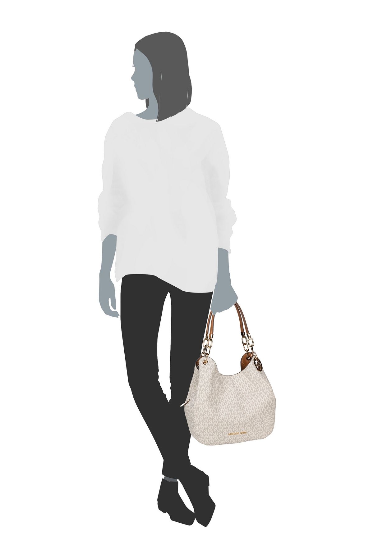 Michael kors tasche lillie large outlet shoulder
