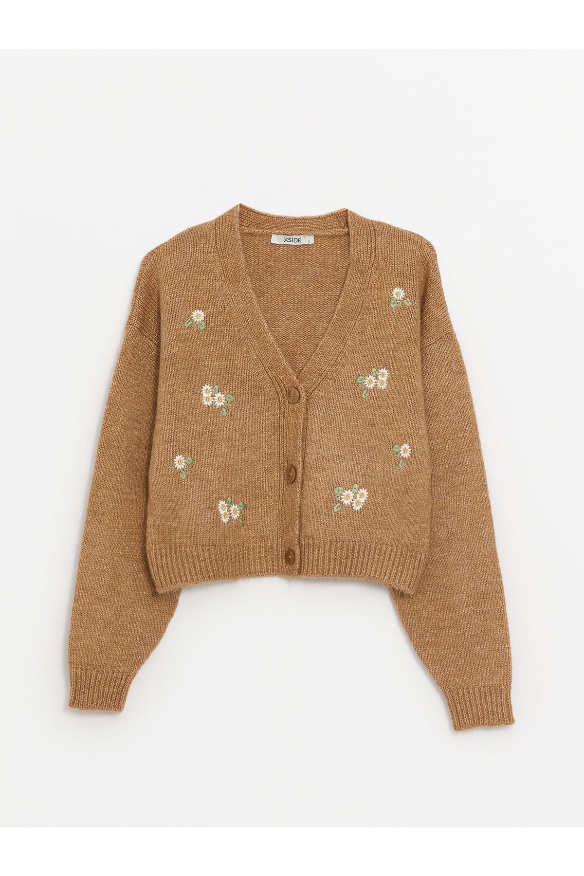 Embroidered hot sale cardigan zara