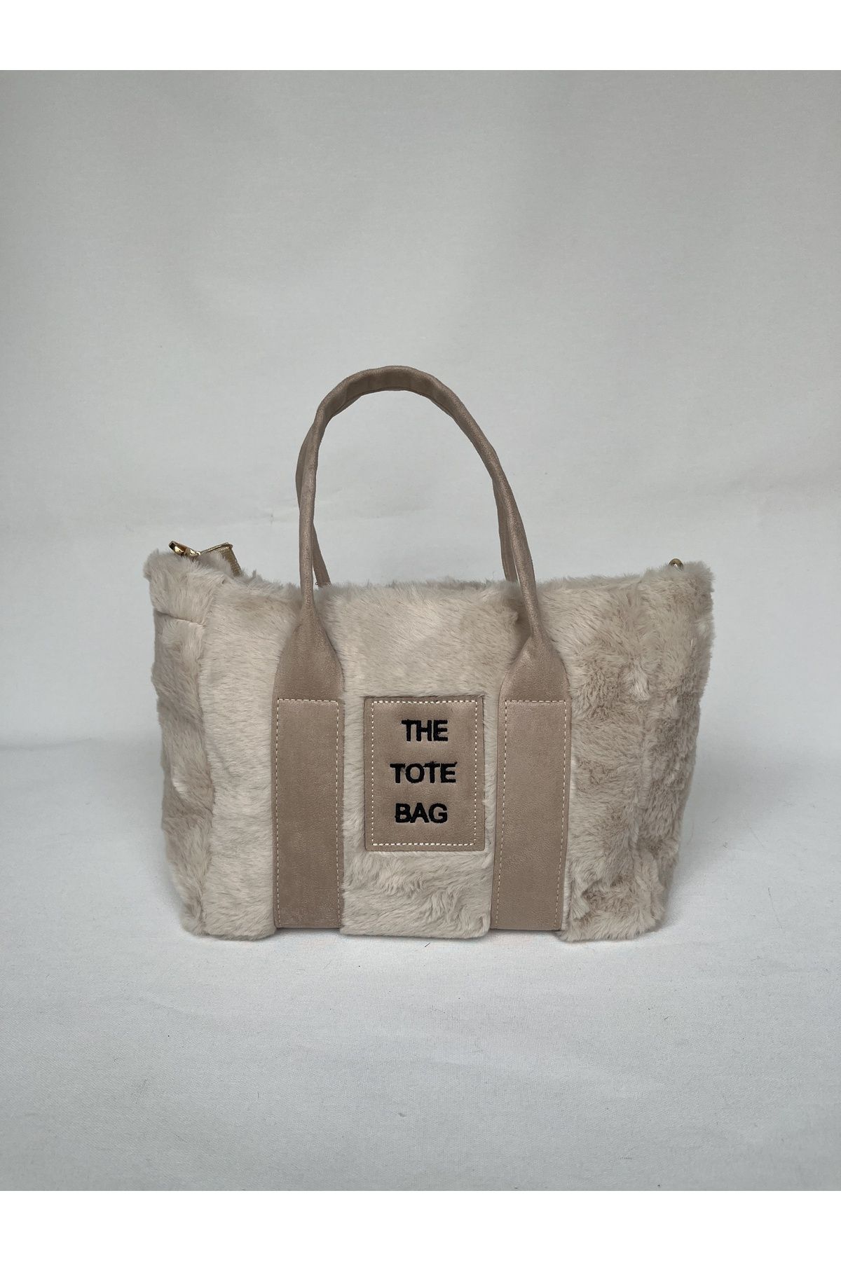 Tote bag furry outlet