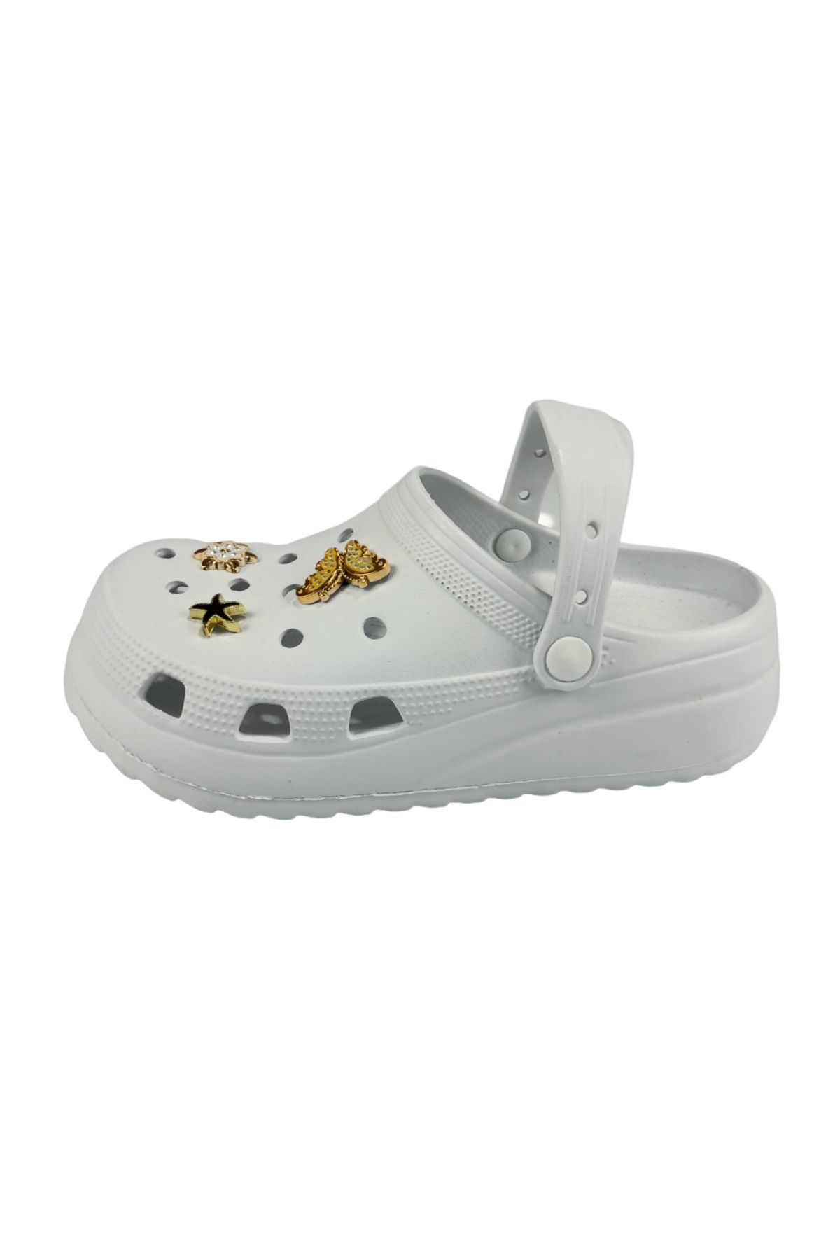 Sia anta Mules White Flat Trendyol