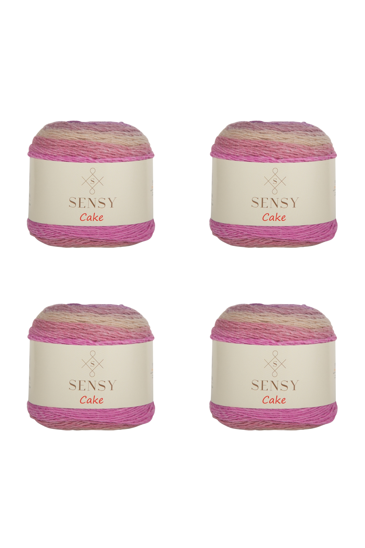Cake Knitting Yarn 4pcs