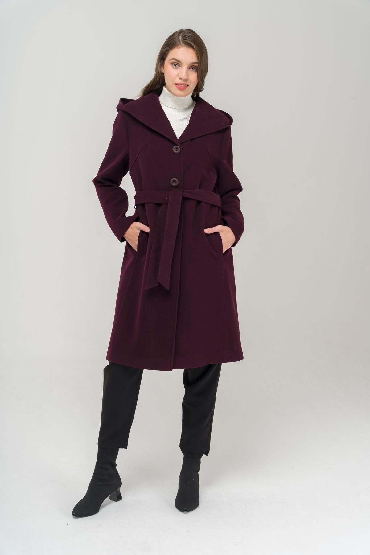 Plum hot sale trench coat