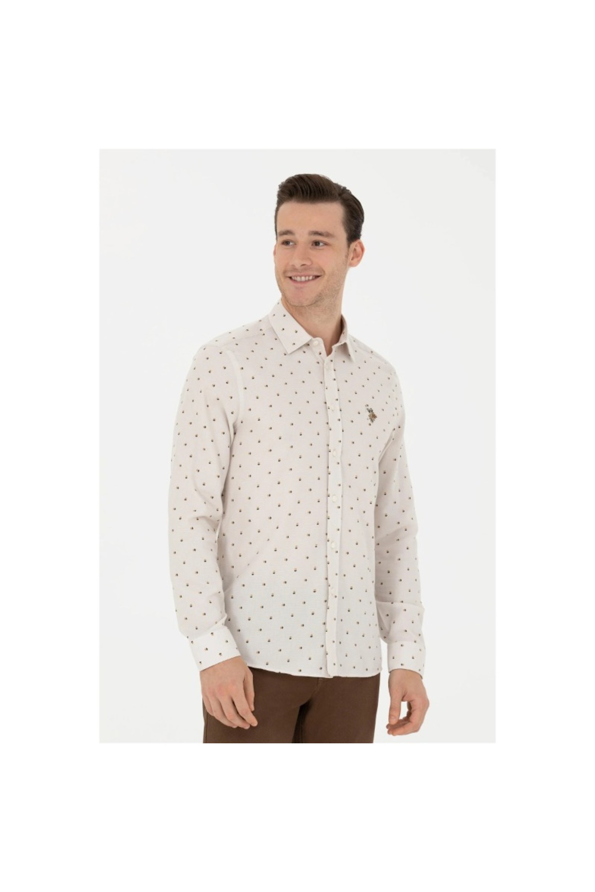 U.S. Polo Assn. Erkek Gömlek — مشکی 1687273 — تصویر 3 از 5