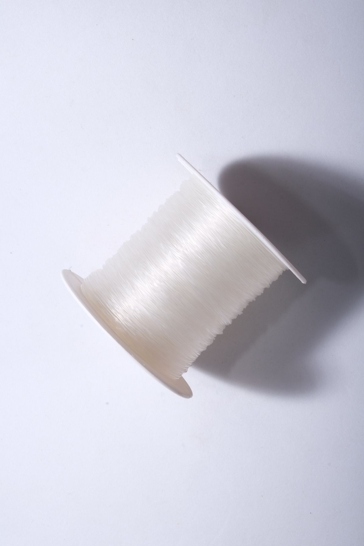 0.8 Mm Şeffaf Lastik Misina 100 Metre Esnek Lastikli Bileklik Tesbih Ipi Misinası