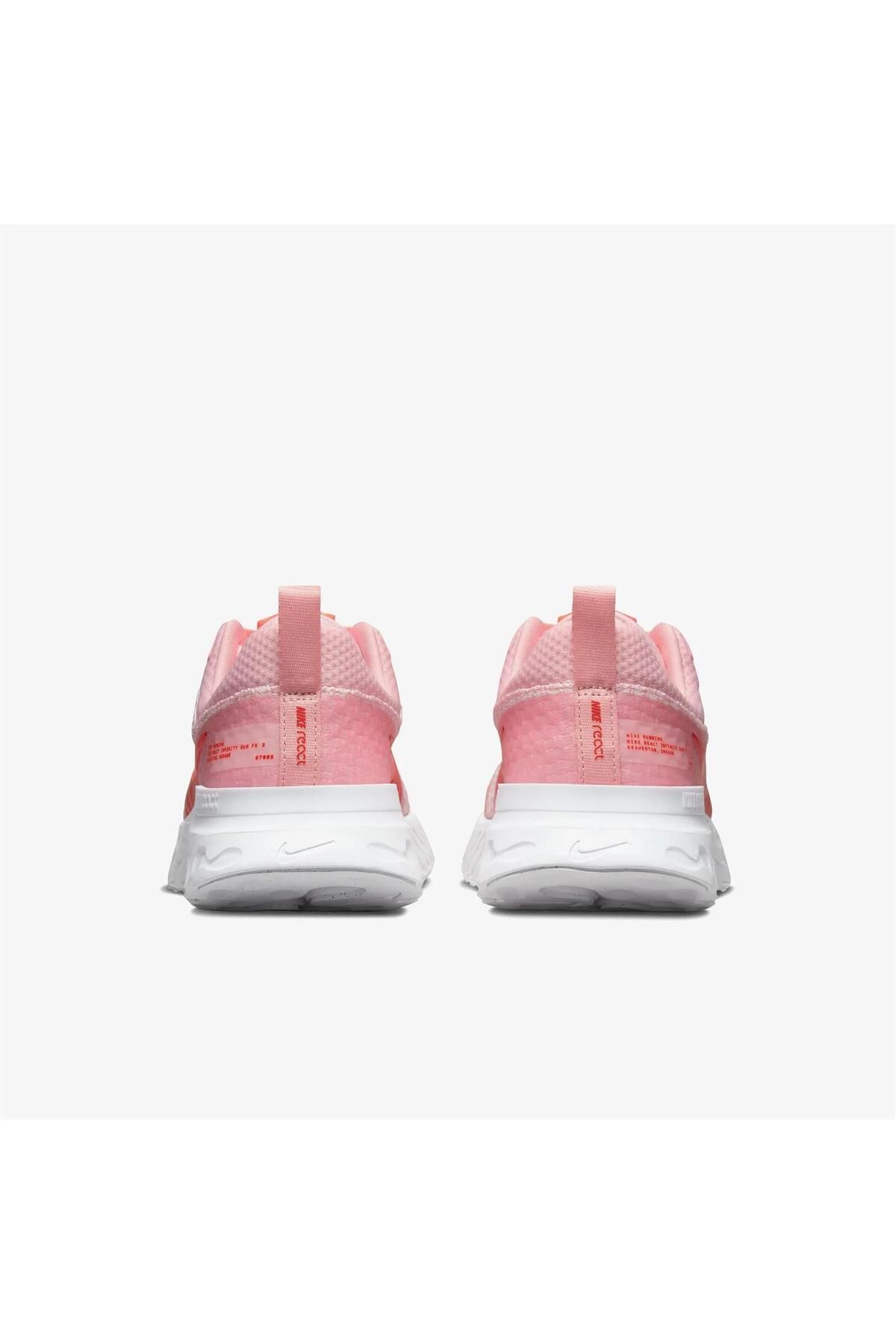 Nike React Infinity Run Flyknit 3 Women s Pink Sports Shoes Running Training DZ3016 600 Trendyol