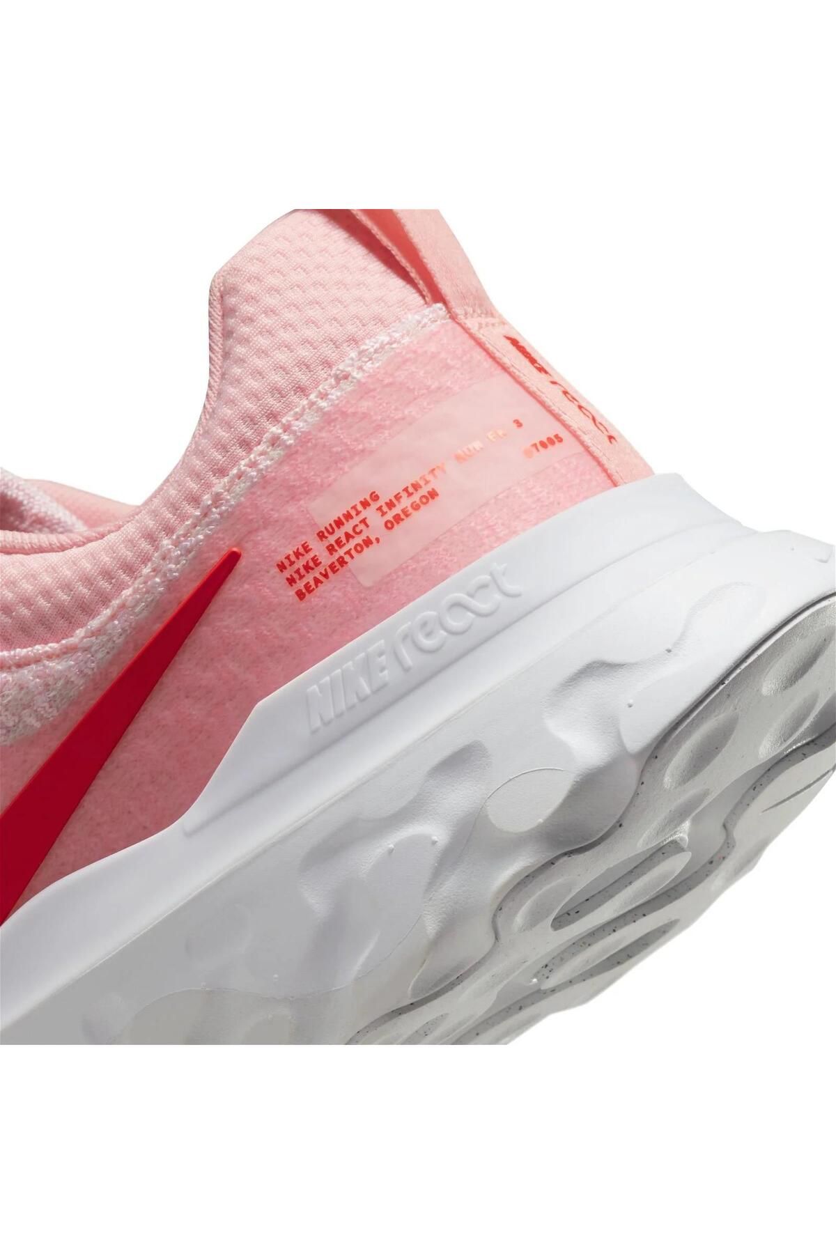 Nike React Infinity Run Flyknit 3 Kad n Pembe Spor Ayakkab Ko u Antreman DZ3016 600 Fiyat Yorumlar Trendyol