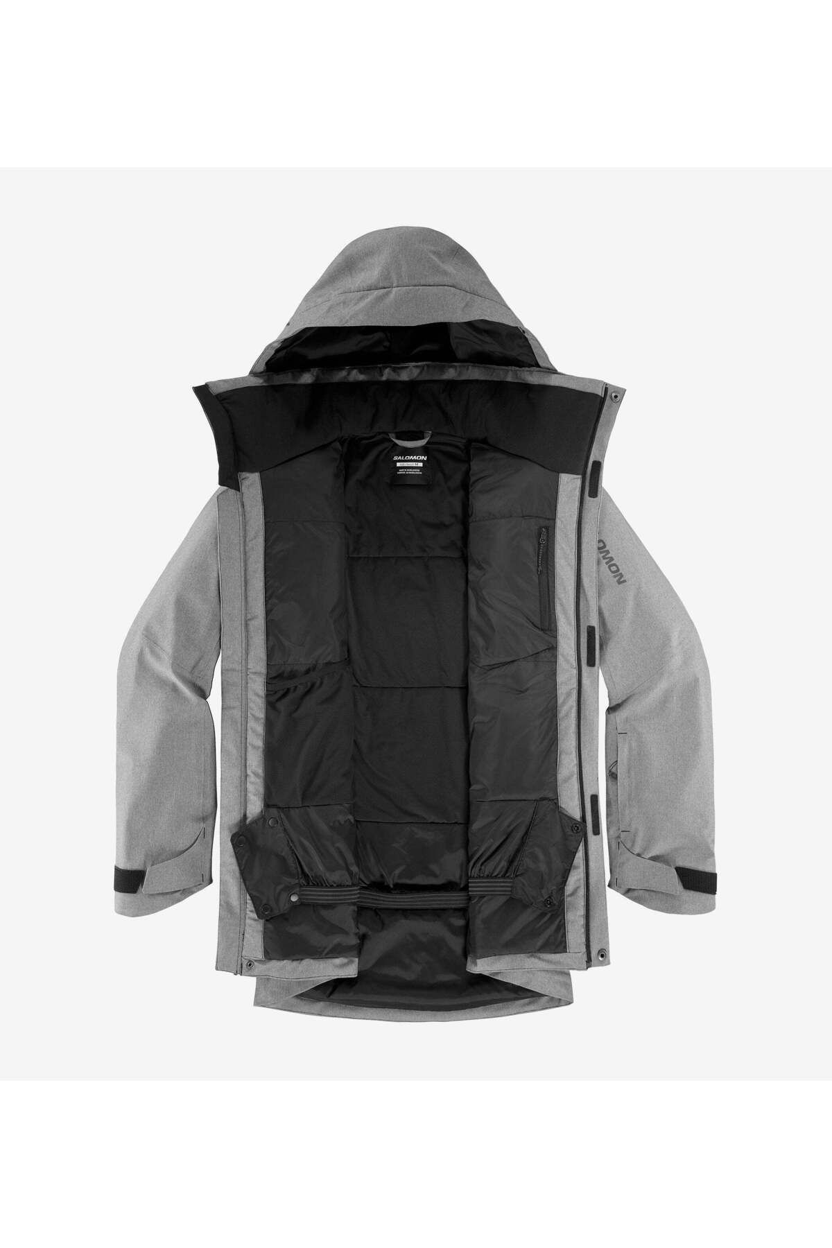 Salomon Salomon کاپشن مردانه خاکستری مدل Stance Cargo
