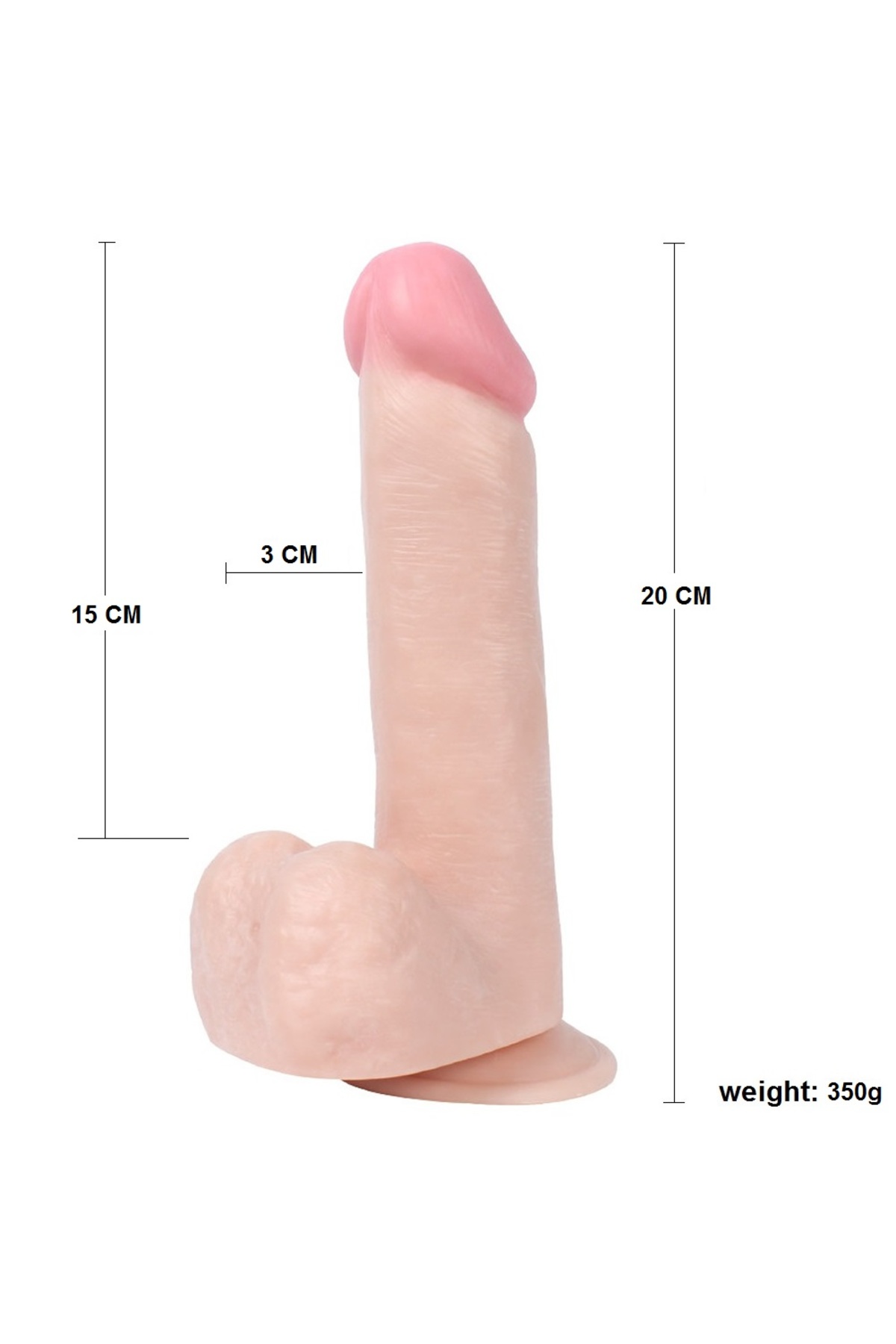 Hızlıexpress 20 Cm Belden Bağlamalı Realistik Takma Penis Strapon Kalın Dildo 5