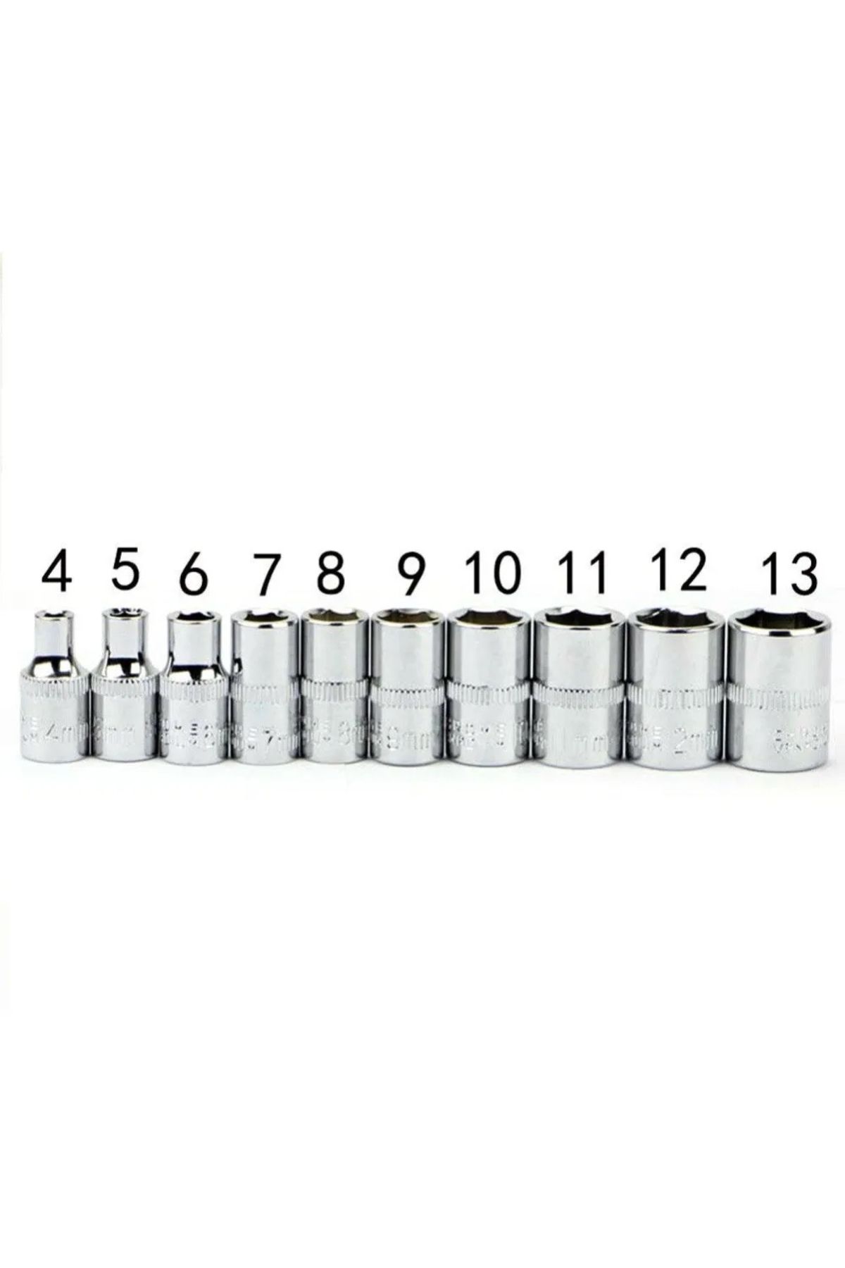 DynamicTech-12 Piece Socket Set Ratchet Set with Stand Quality Socket Set Wrench Set Wrench Set 6