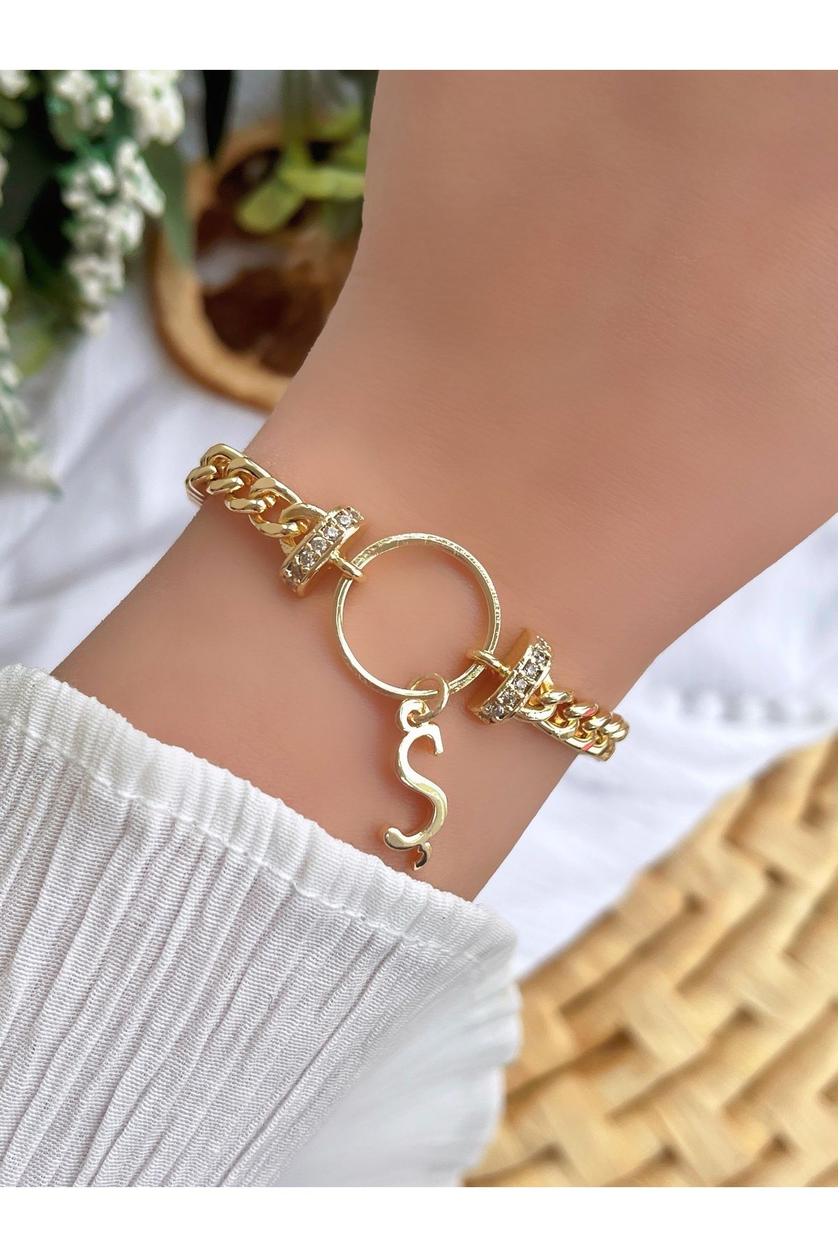 S letter new arrivals bracelet