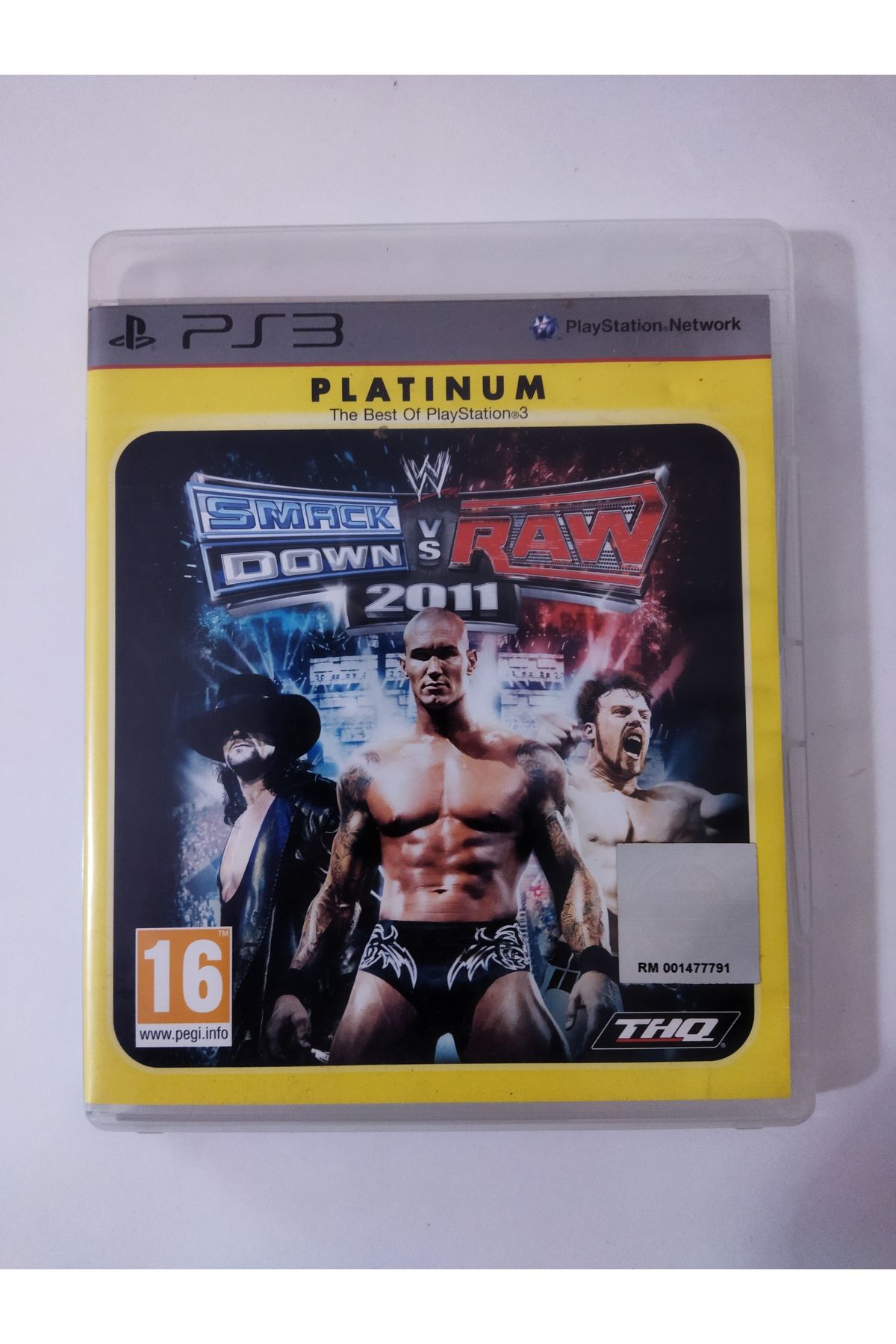THQ PS3 OYUNU - SMACK DOWN VS. RAW 2011 : PLATİNUM SERİSİ