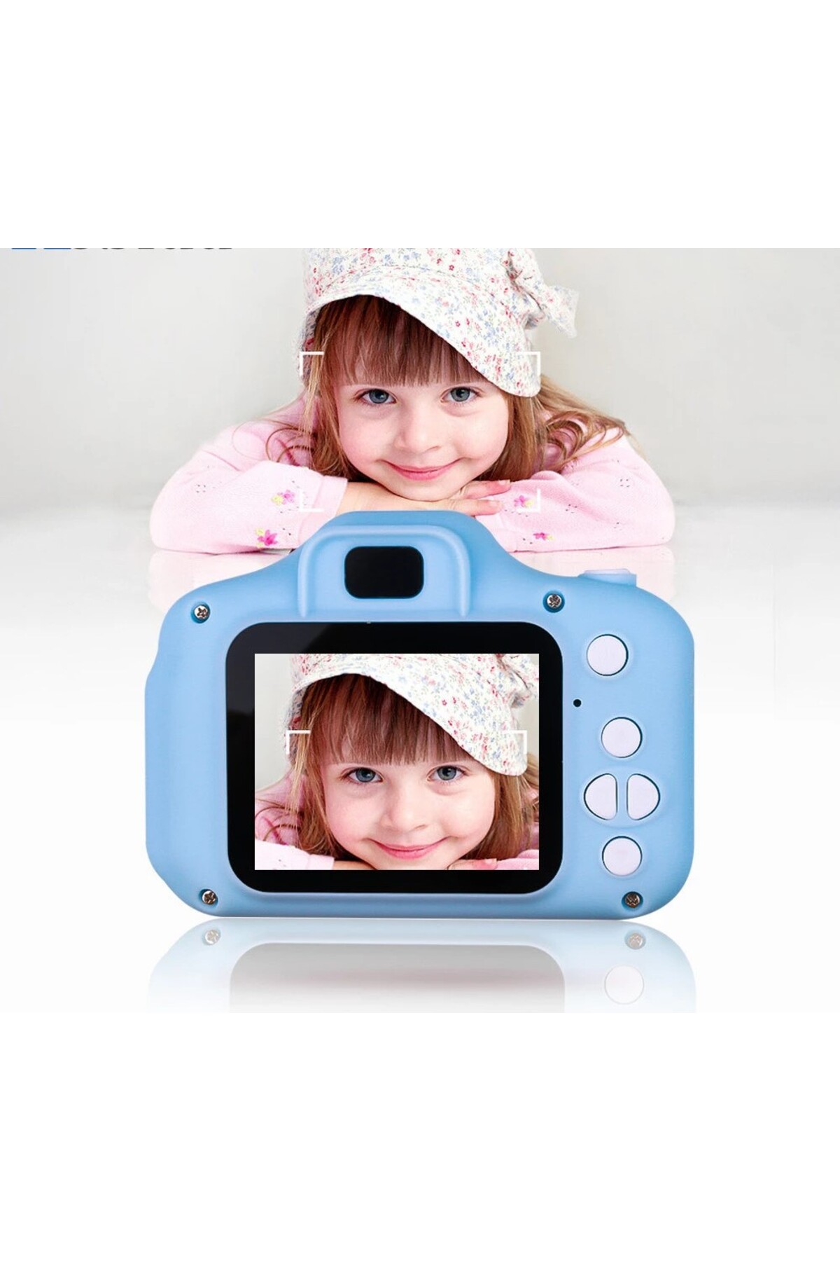 qasul Mini 1080p Hd Kamera Çocuklar Için Dijital Fotoğraf Makinesi 5 Adet Oyunlu 16 GB SD Kart Hediyeli